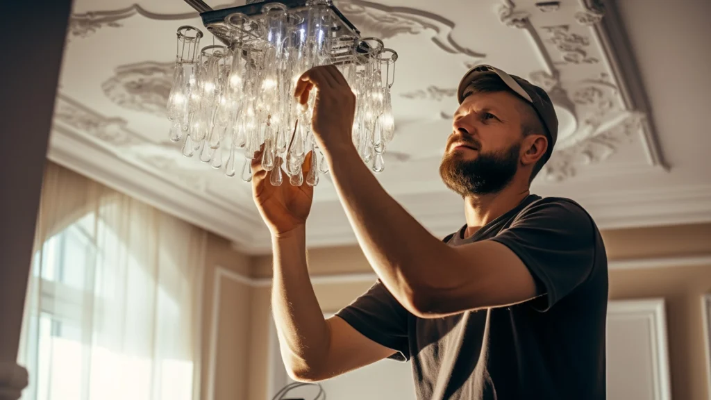 electrician LED Lighting-chandelierai