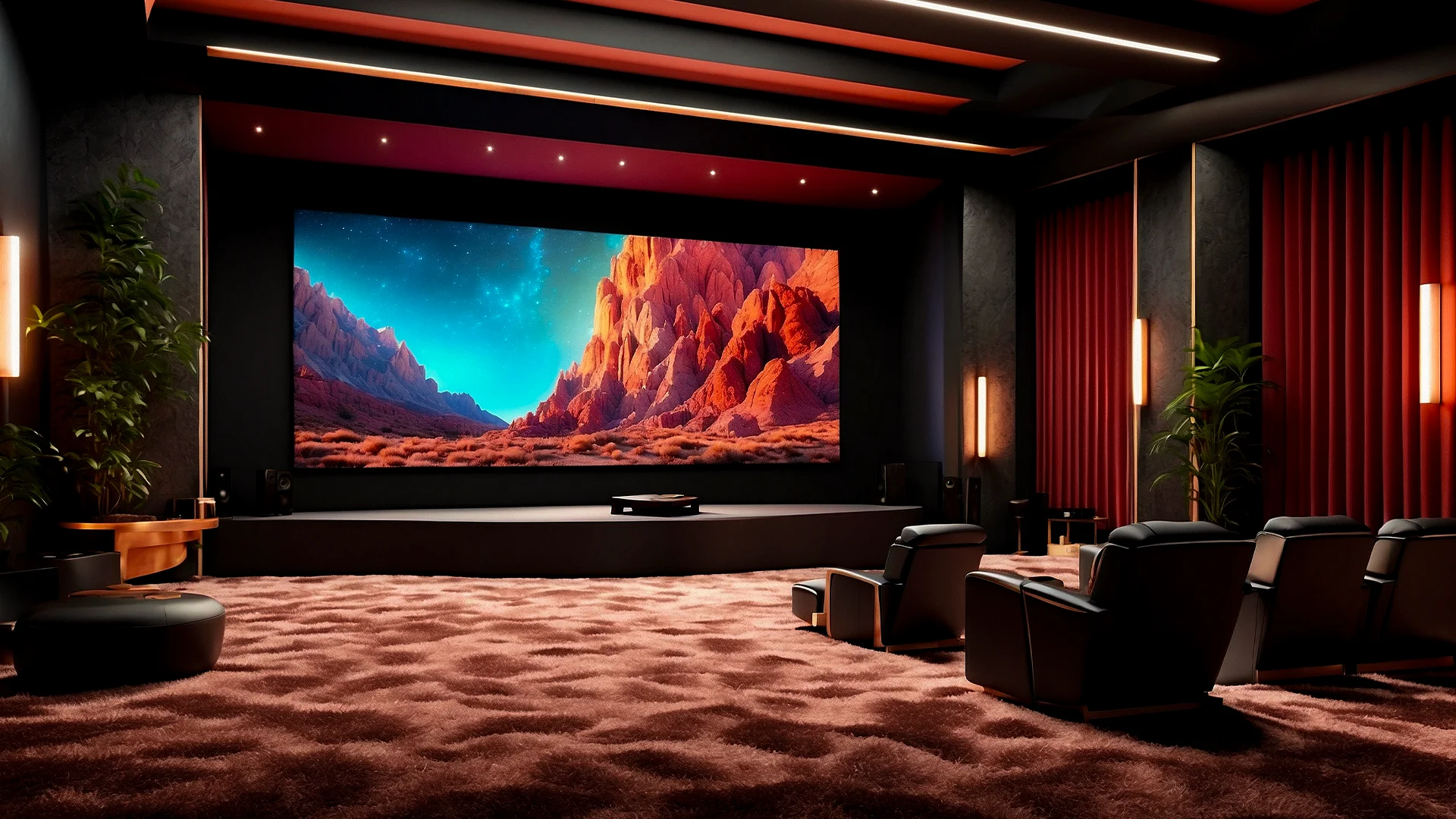 home theater system